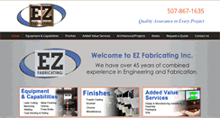 Desktop Screenshot of ezfab.net