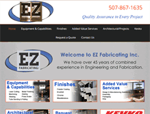 Tablet Screenshot of ezfab.net